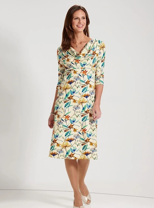 Elegantes Jerseykleid