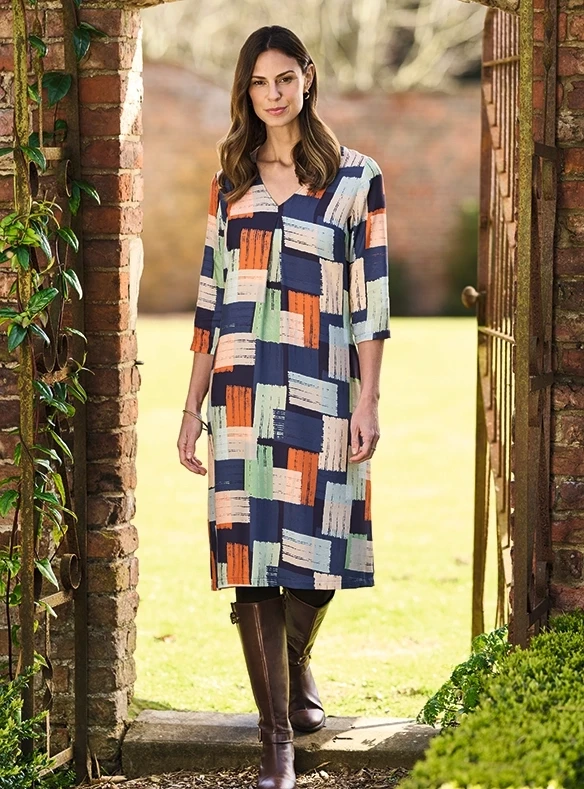 Relaxed Woven Dress