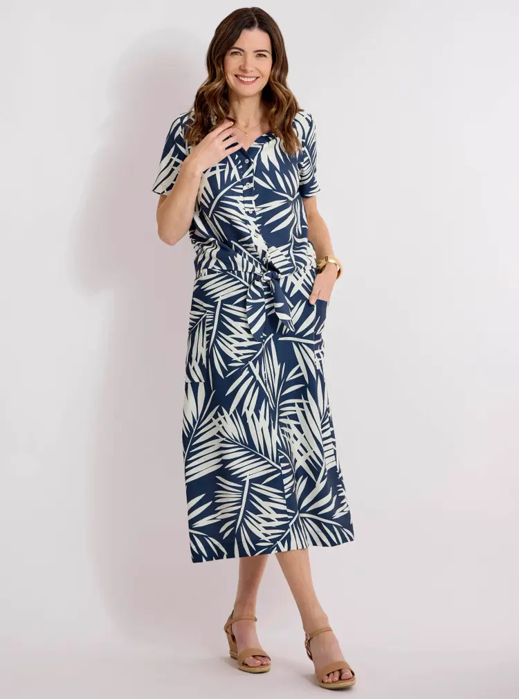 Leichte Bluse mit Knoten-Detail