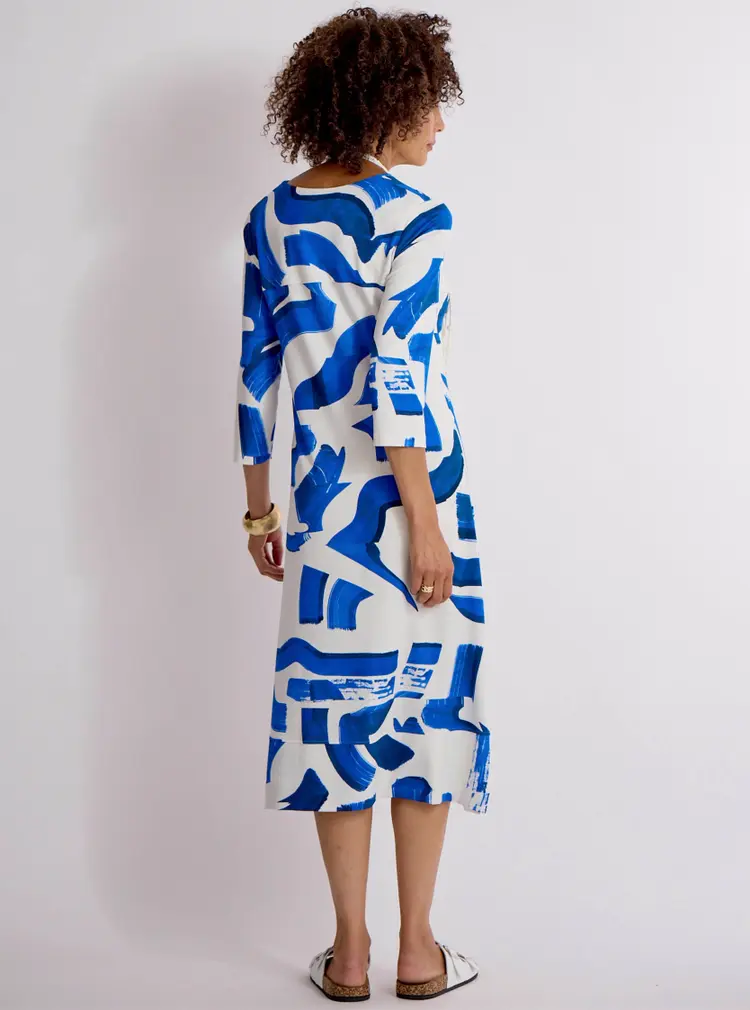 Shiftkleid mit exklusivem Druck
