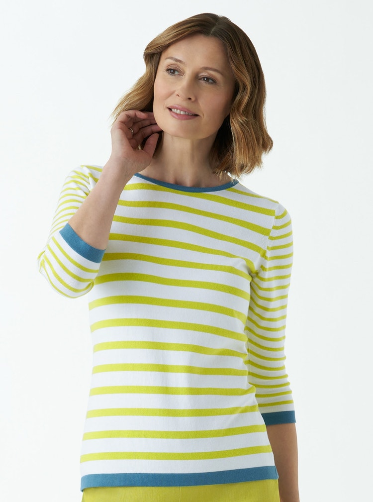 Cardigan en coton et lin