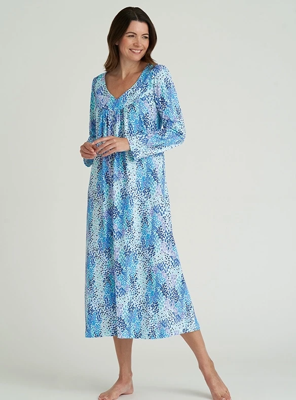 Chemise de nuit en jersey de coton