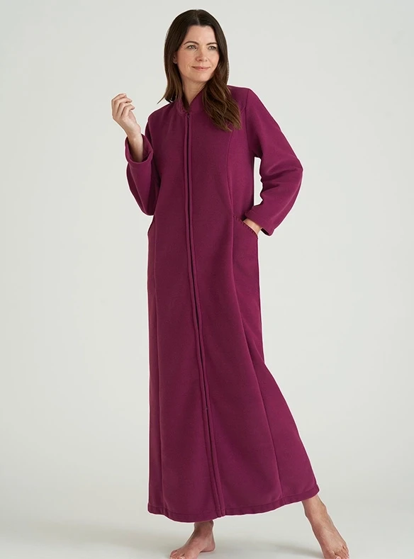 Robe de chambre en polaire doux