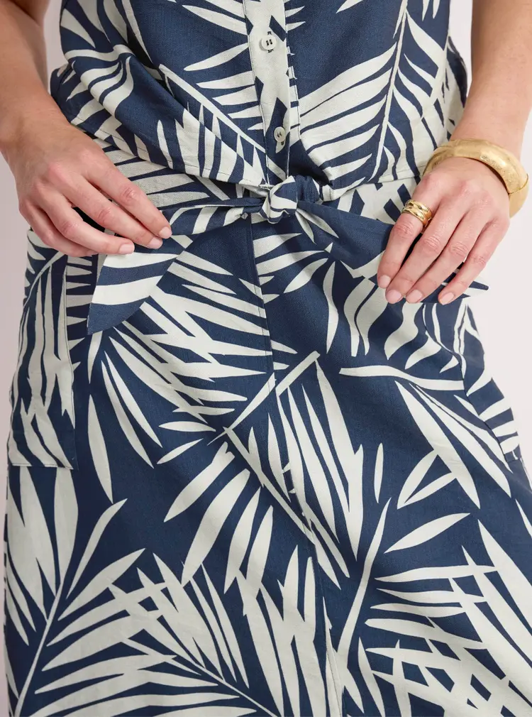Blouse légère à base nouée