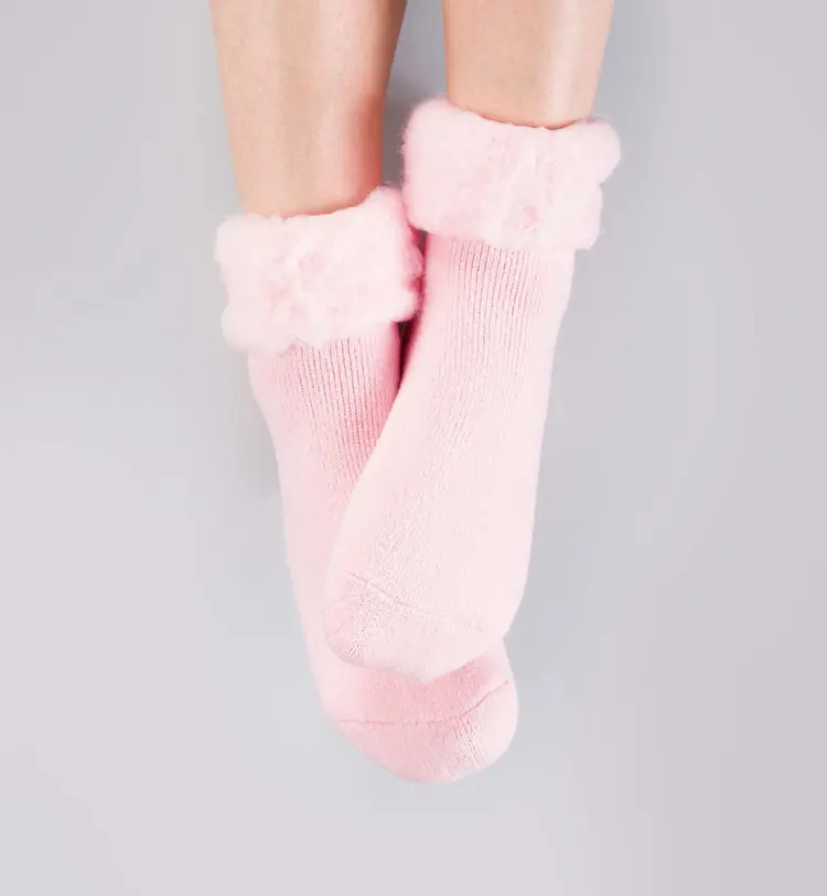 Chaussettes d’intérieur chaudes et cosy