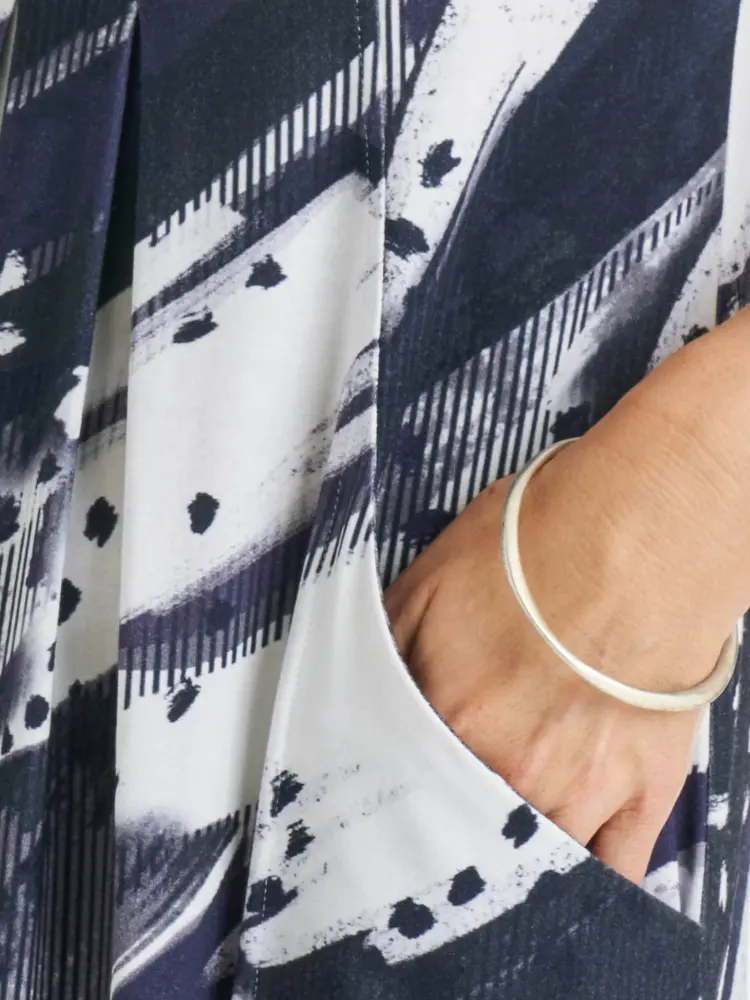 Robe d'après-midi en jersey